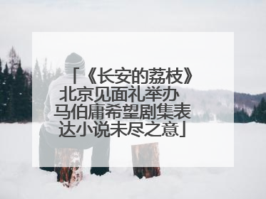 《长安的荔枝》北京见面礼举办 马伯庸希望剧集表达小说未尽之意