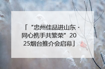 “忠州佳品进山东・同心携手共繁荣”2025烟台推介会启幕