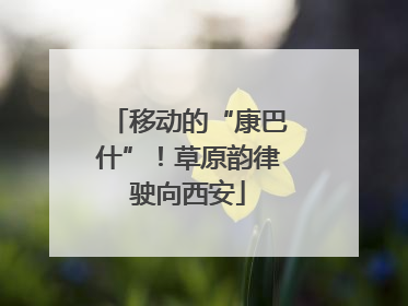 移动的“康巴什”！草原韵律驶向西安
