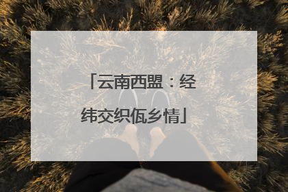 云南西盟：经纬交织佤乡情