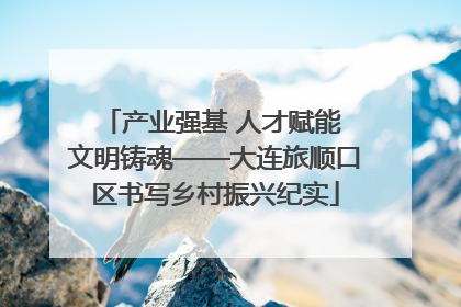 产业强基 人才赋能 文明铸魂——大连旅顺口区书写乡村振兴纪实