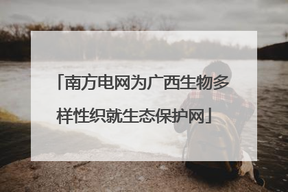 南方电网为广西生物多样性织就生态保护网