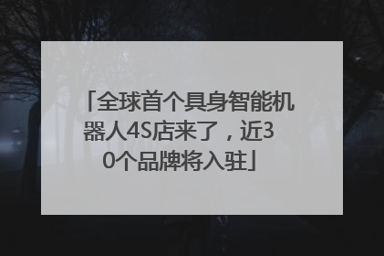 全球首个具身智能机器人4S店来了，近30个品牌将入驻