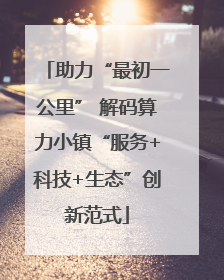 助力“最初一公里” 解码算力小镇“服务+科技+生态”创新范式
