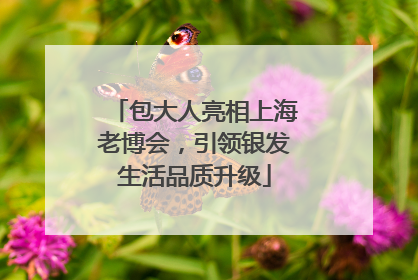 包大人亮相上海老博会，引领银发生活品质升级