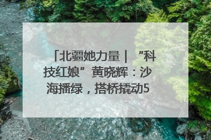 北疆她力量｜“科技红娘”黄晓辉：沙海播绿，搭桥撬动5.3亿研发