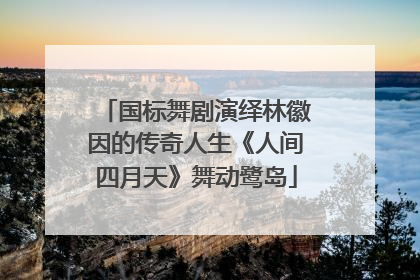 国标舞剧演绎林徽因的传奇人生《人间四月天》舞动鹭岛