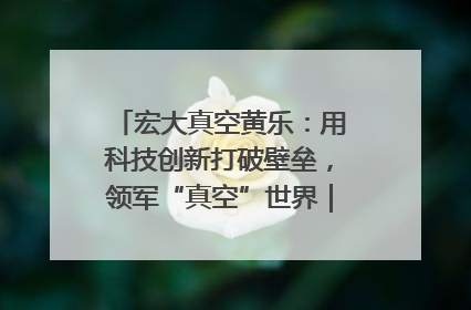 宏大真空黄乐：用科技创新打破壁垒，领军“真空”世界｜湘商，向上③