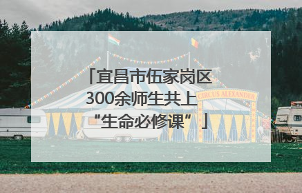 宜昌市伍家岗区300余师生共上“生命必修课”