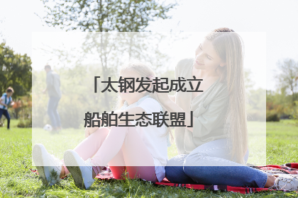 太钢发起成立船舶生态联盟