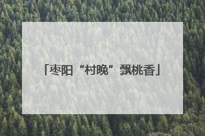 枣阳“村晚”飘桃香