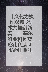 文化为媒连双城 艺术共舞谱新篇——塞尔维亚科瓦契察市代表团访问日照