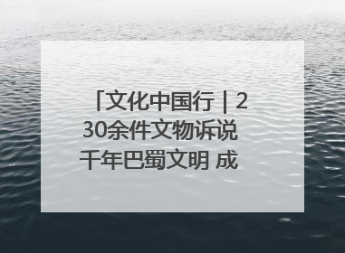 文化中国行｜230余件文物诉说千年巴蜀文明 成渝地区基建考古成果展开展