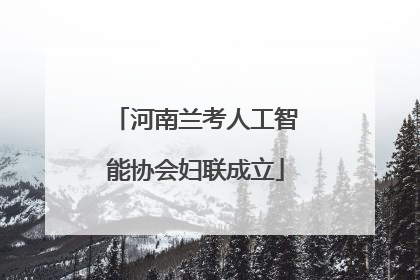 河南兰考人工智能协会妇联成立