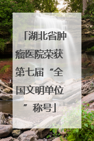 湖北省肿瘤医院荣获第七届“全国文明单位”称号
