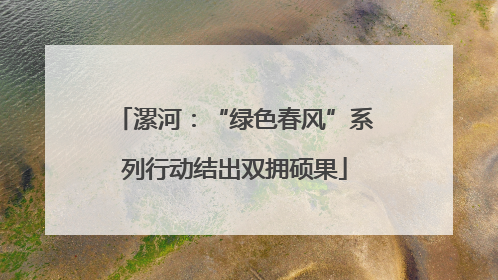 漯河：“绿色春风”系列行动结出双拥硕果