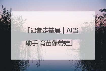 记者走基层｜AI当助手 育苗像带娃