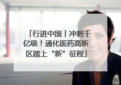 行进中国丨冲刺千亿级！通化医药高新区踏上“新”征程