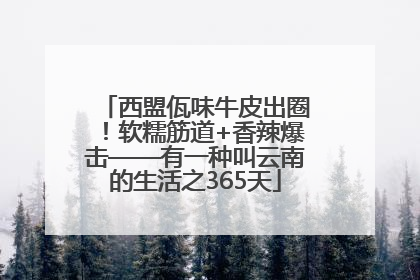 西盟佤味牛皮出圈！软糯筋道+香辣爆击——有一种叫云南的生活之365天