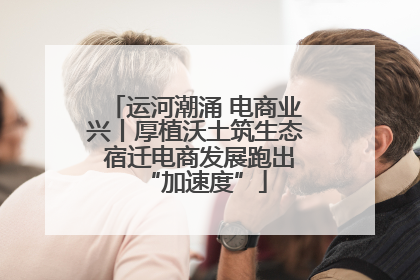 运河潮涌 电商业兴丨厚植沃土筑生态 宿迁电商发展跑出“加速度”