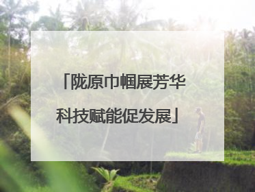 陇原巾帼展芳华 科技赋能促发展
