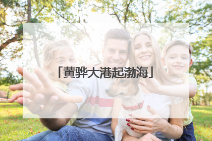 黄骅大港起渤海
