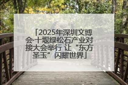 2025年深圳文博会·十堰绿松石产业对接大会举行 让“东方圣玉”闪耀世界