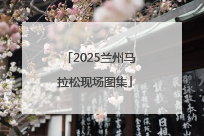 2025兰州马拉松现场图集