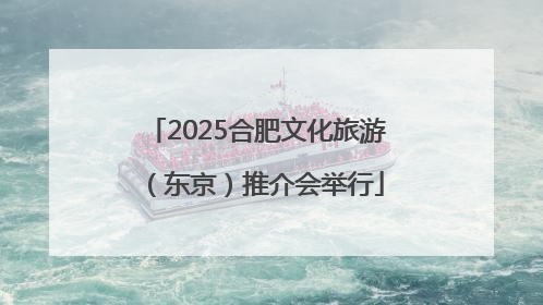 2025合肥文化旅游（东京）推介会举行