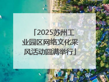 2025苏州工业园区网络文化采风活动圆满举行